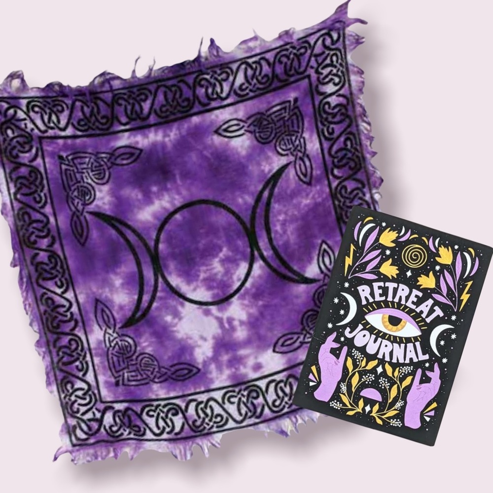 RETREAT JOURNAL /ALTAR CLOTH BUNDLE